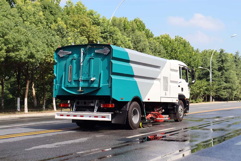 重汽豪沃9水7塵洗掃車